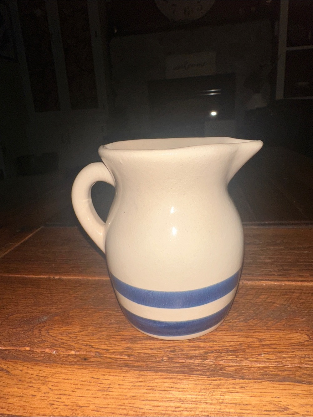 Vintage R.R.P.Co Stoneware Creamer